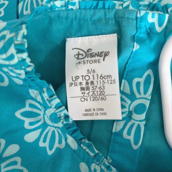 Disney Store Frozen Princess Elsa One Piece Fully Lined Romper Girl's Size 5-6 - Picture 4 of 6